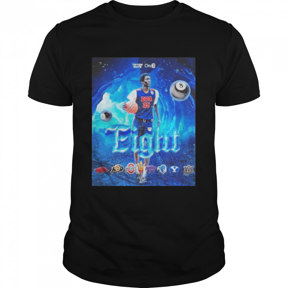 Tipton Edits on3 Eight poster Shirt