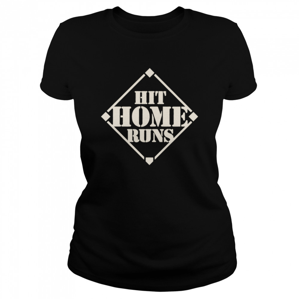 Baseball hit home runs shirt Classic Women's T-shirt