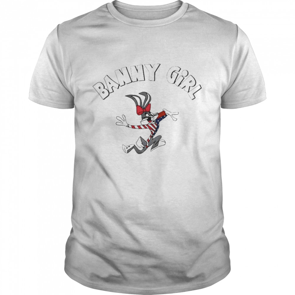 Bunny Girl Rabbit  Classic Men's T-shirt