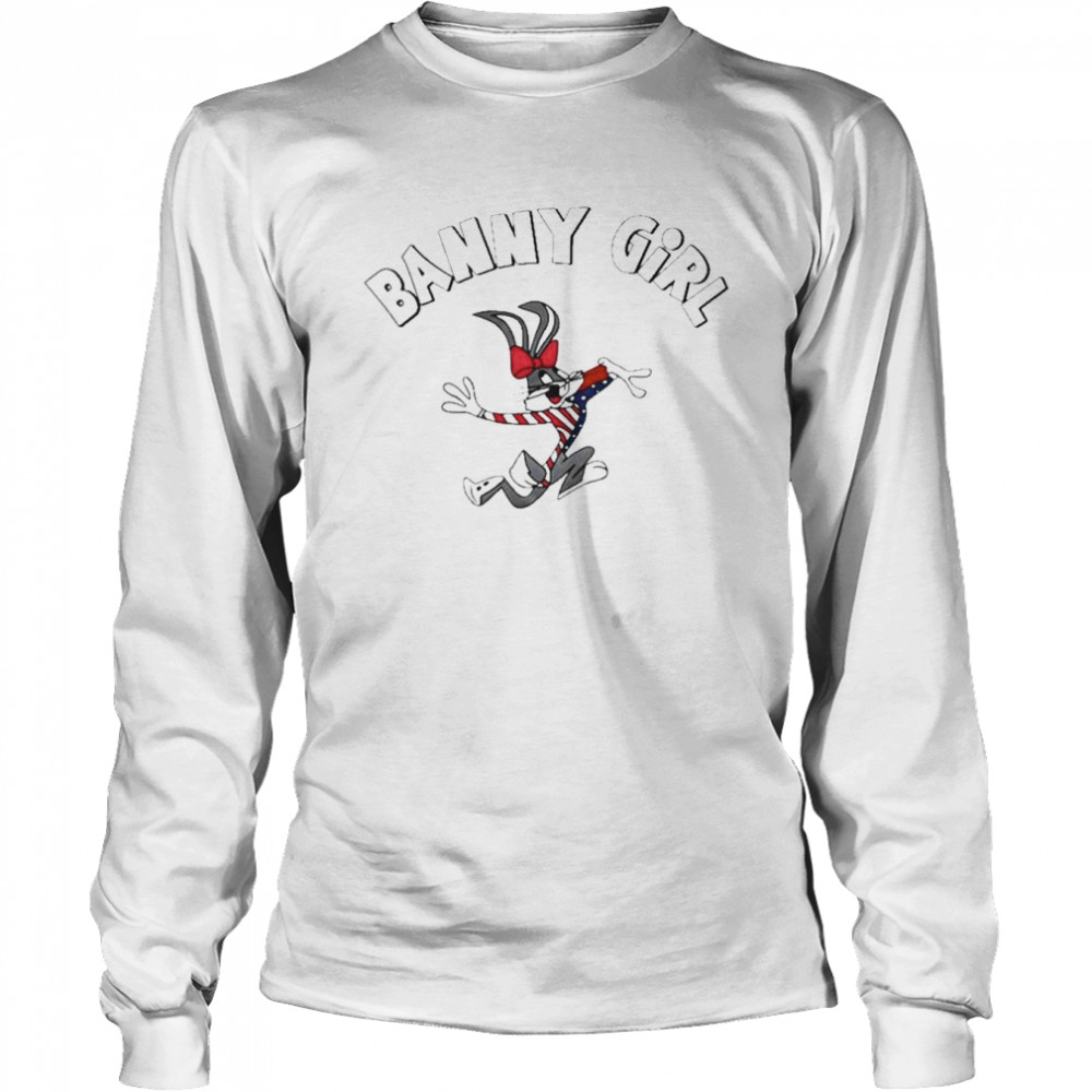 Bunny Girl Rabbit  Long Sleeved T-shirt