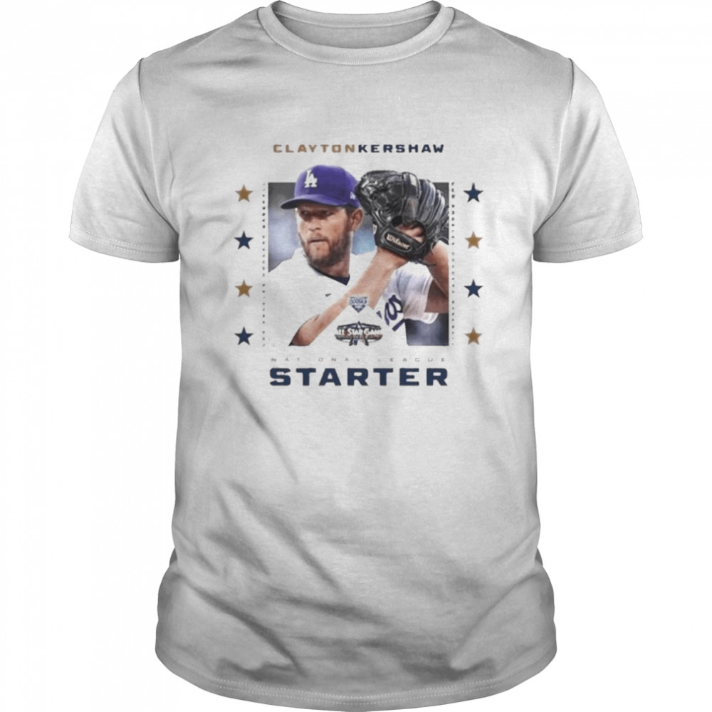 Clayton Kershaw Los Angeles Dodgers Baseball National League Starter Shirt