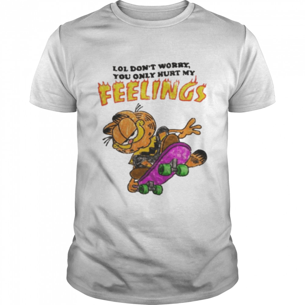 Garfield don’t worry you only hurt my feelings T-shirt Classic Men's T-shirt