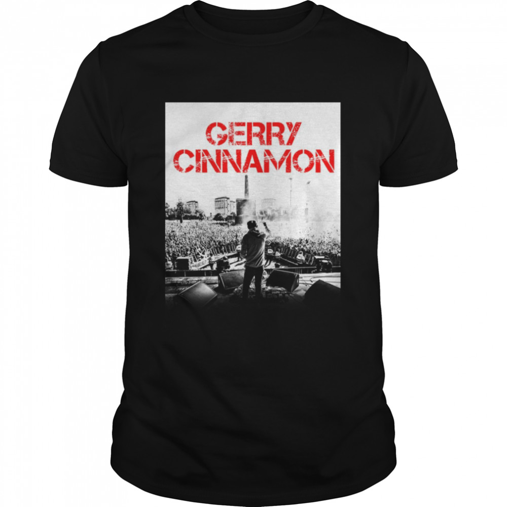Gerry Cinnamon Indie Rok Live Performance Tour shirt