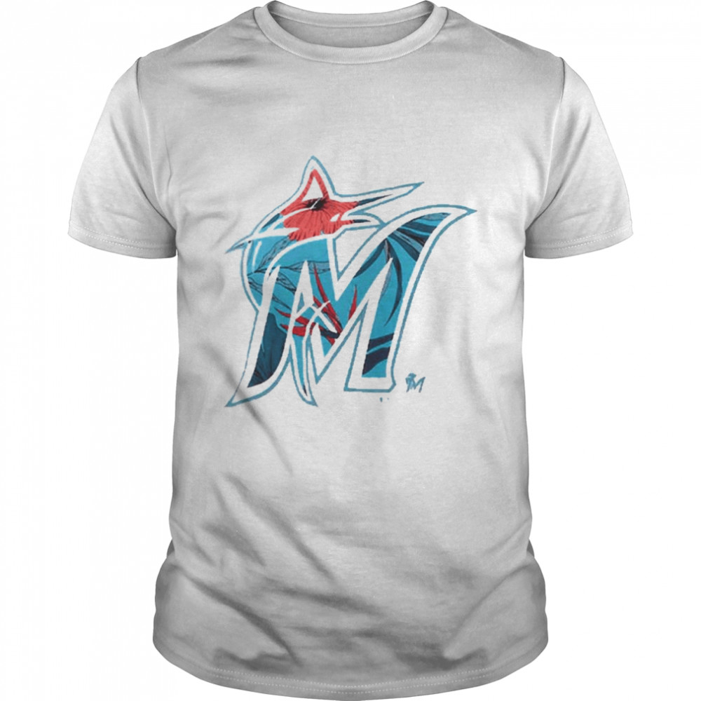 Miami Marlins Hurley x ’47 White Everyday 2022 T-Shirt