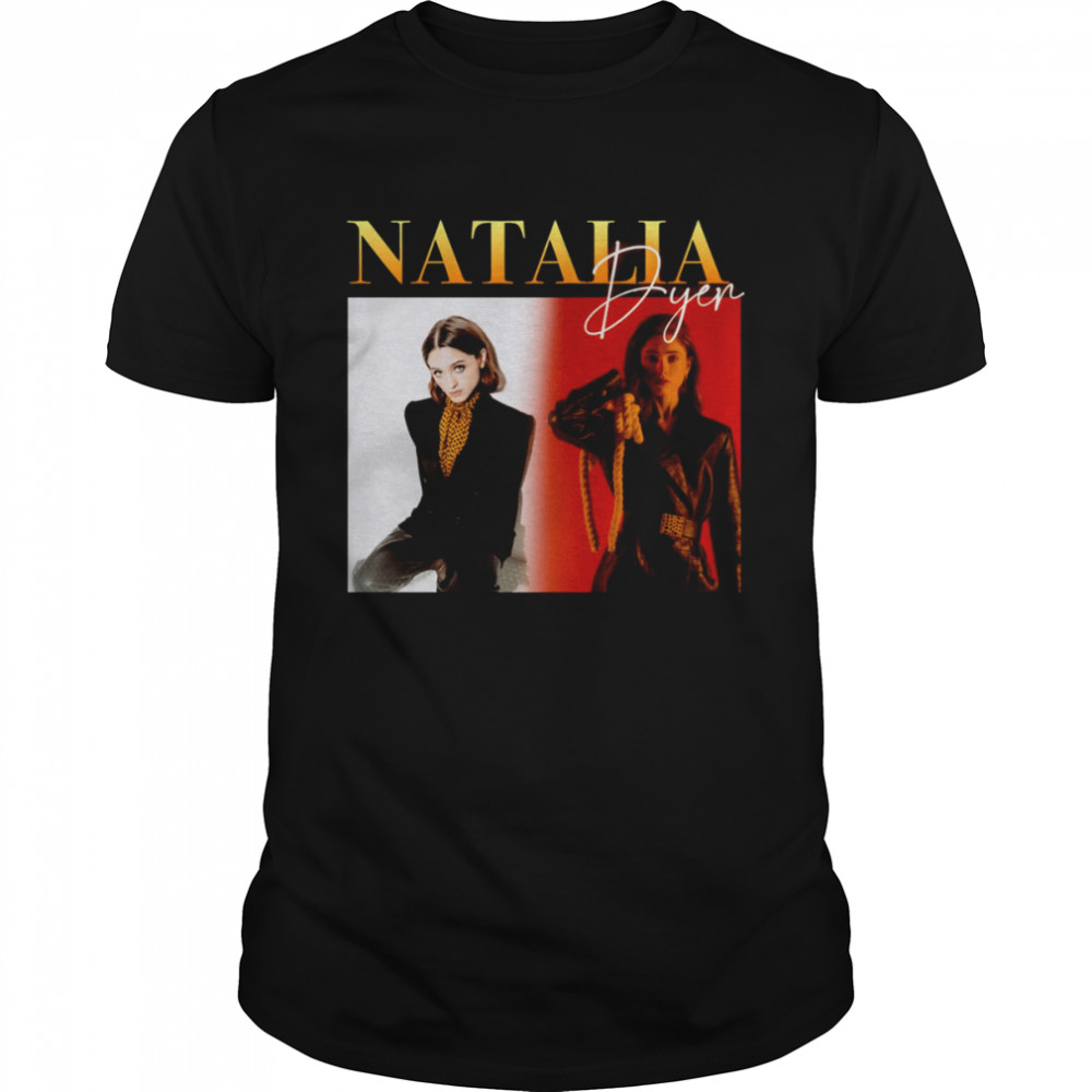 Natalia Dyer Nancy Wheeler Stranger Things Actress shirt Classic Men's T-shirt