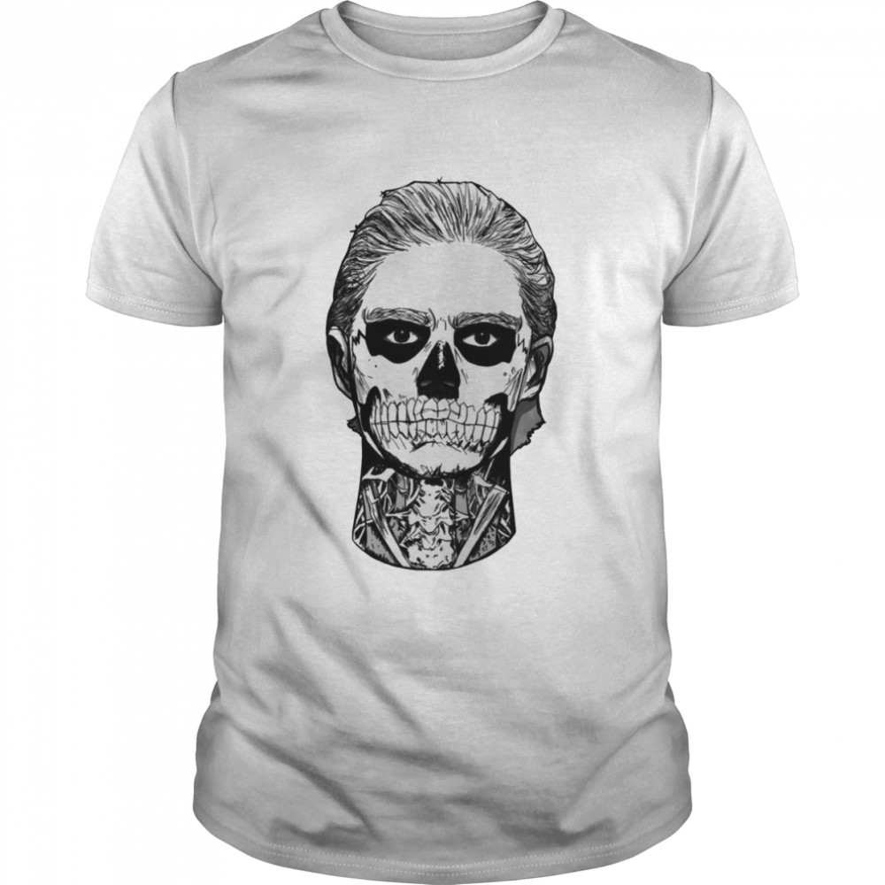 Skull Boy Halloween Artwork Zombie shirt