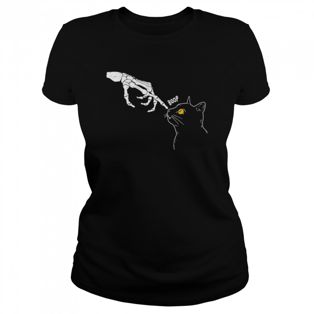 ‘Spooky Boop’ cat shirt Classic Women's T-shirt