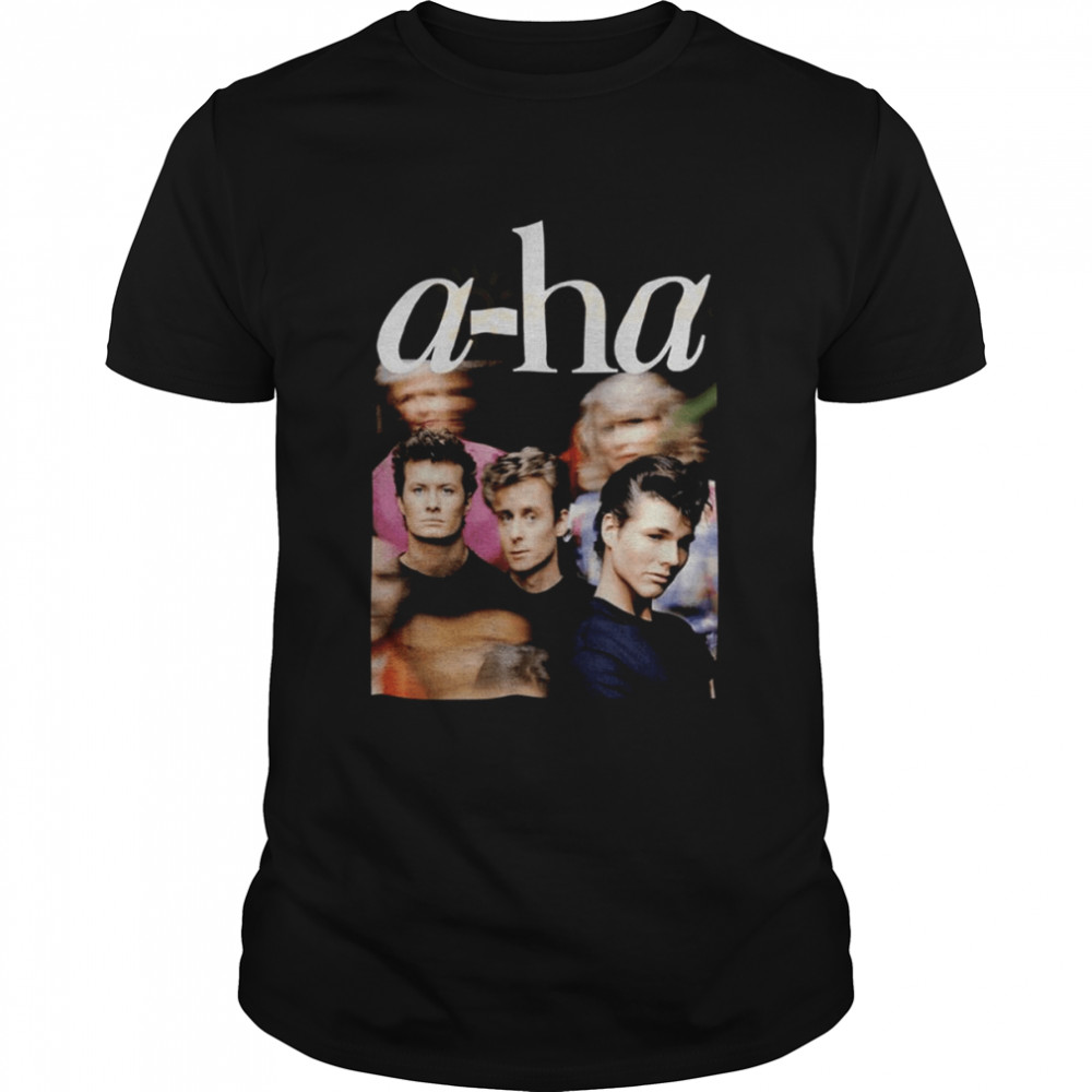 A-Ha Band Black Art shirt
