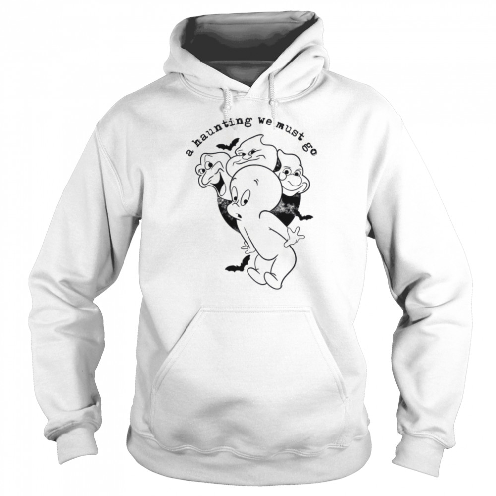 A Haunting We Must Go Halloween Fall Casper & The Friendly Ghosts shirt Unisex Hoodie