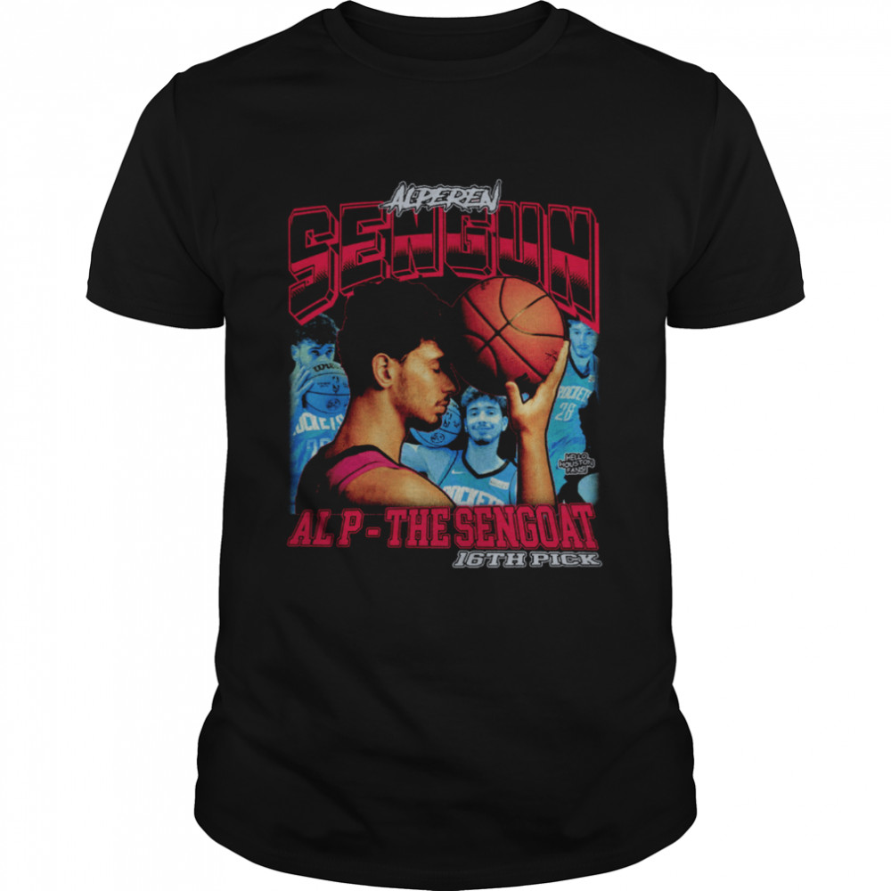 Alperen Sengunhouston Rockets Bootleg Graphic Style shirt Classic Men's T-shirt