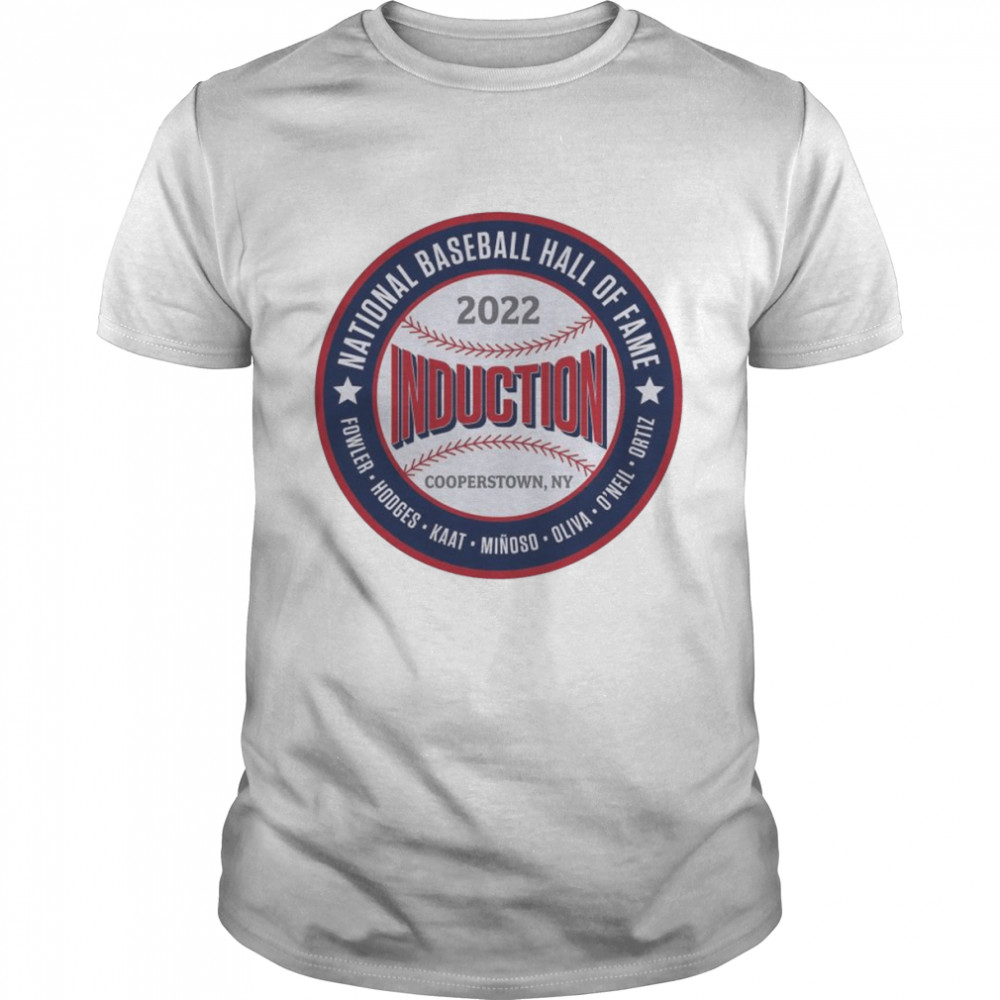 National Baseball Hall Of Fame 2022 Induction Cooperstown NY  Classic Men's T-shirt
