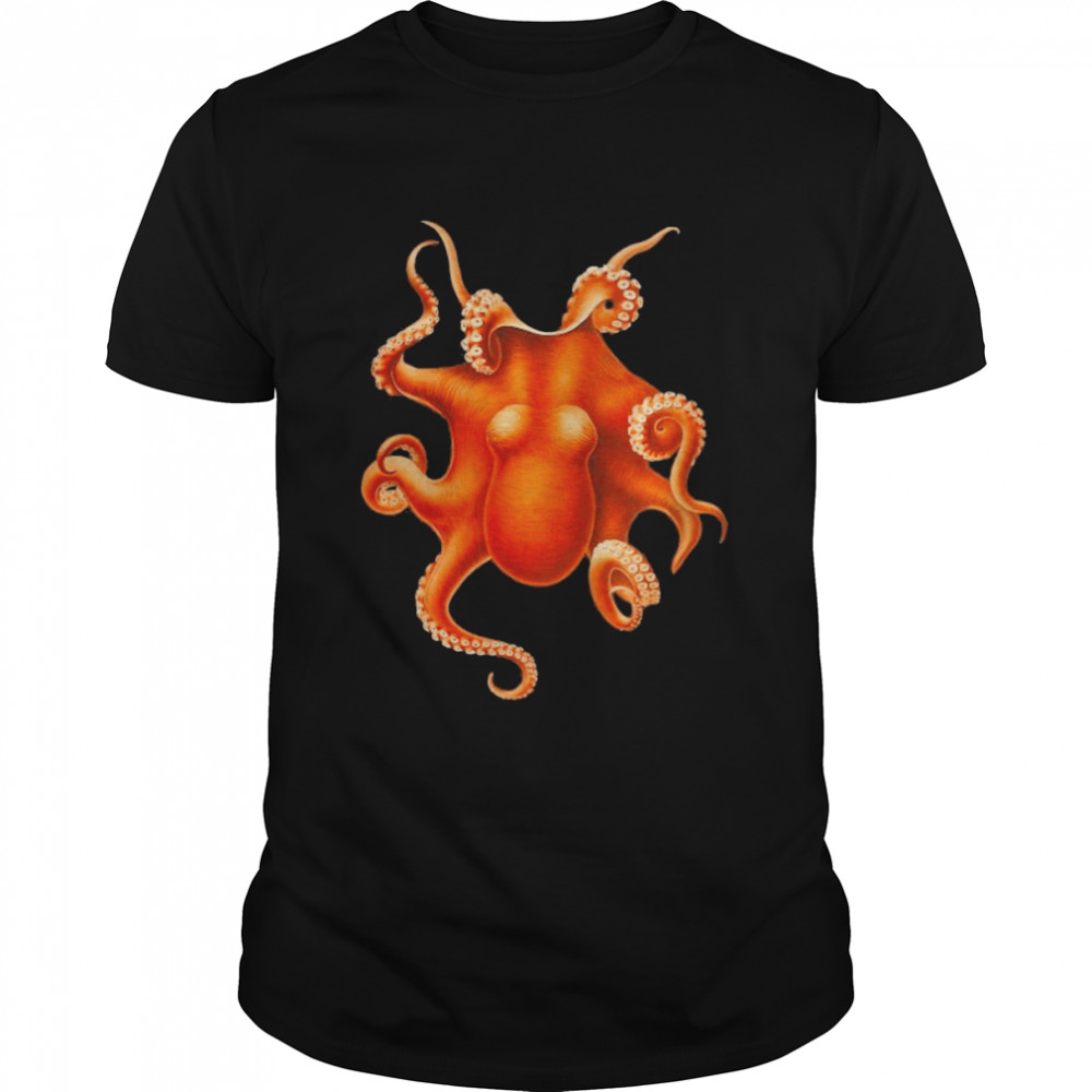 Octopus Release The Kraken Nautical Sea Ocean Animal  Classic Men's T-shirt