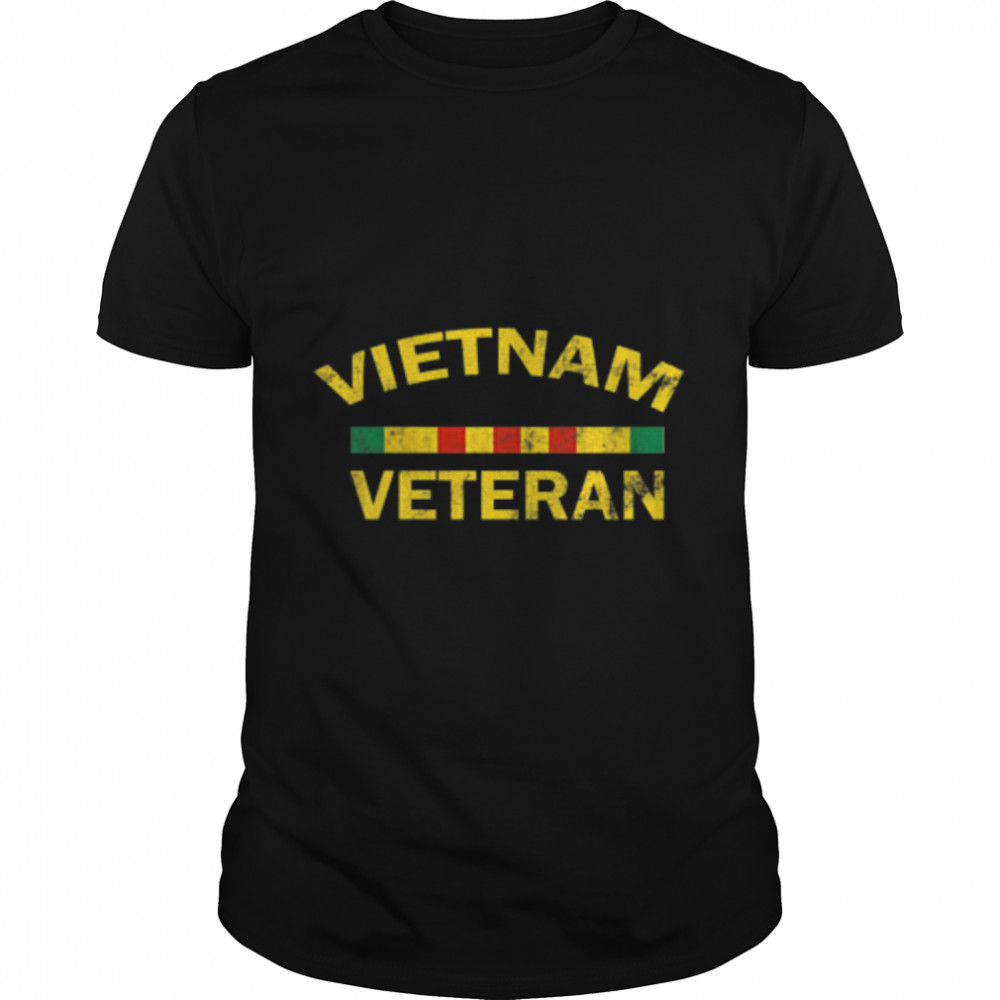 U.S Army Vietnam Veteran Vintage USA Soldier Vietnam War T-Shirt B0B7DYBNJM