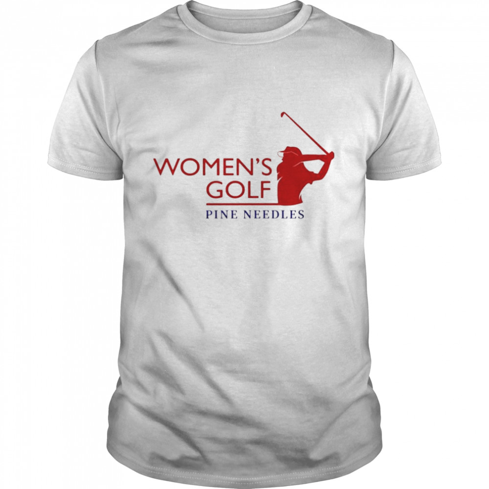 Women’s golf pine needles shirt