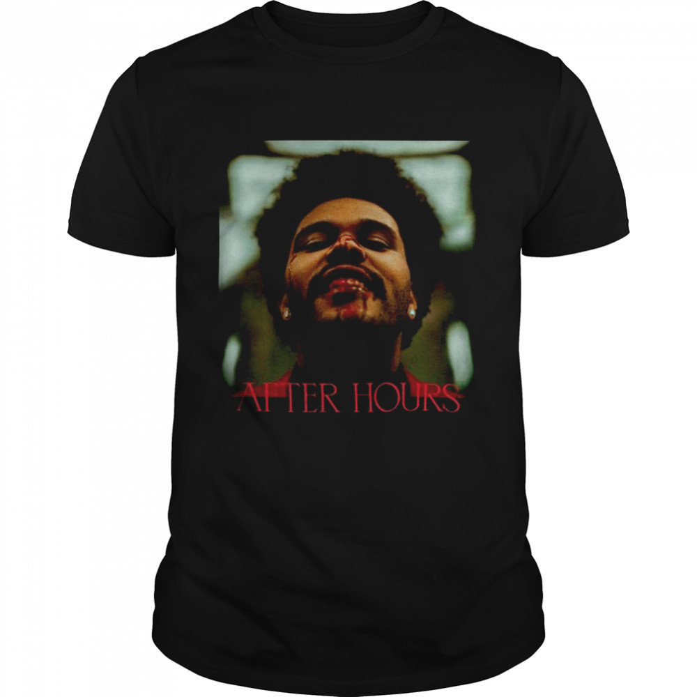 After Hours The Weeknd Music Album Cover shirt