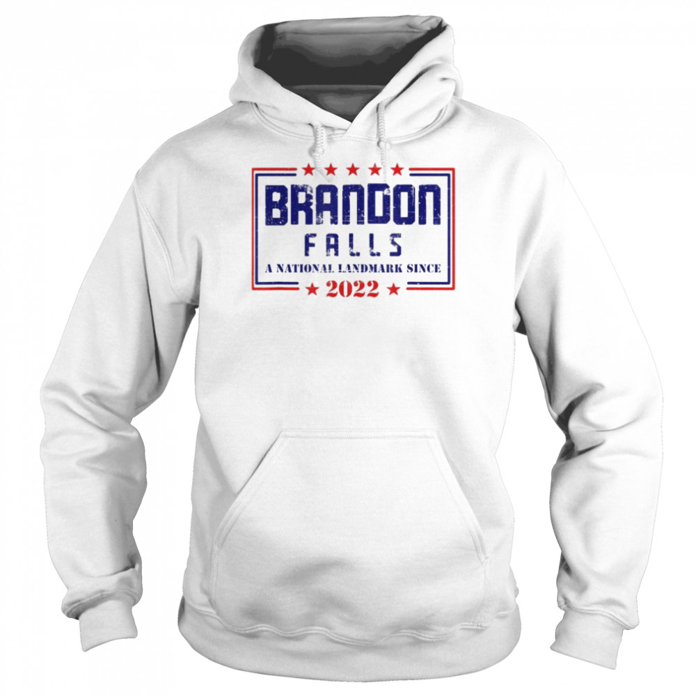 Brandon Falls A National Landmark Since 2022 T- Unisex Hoodie