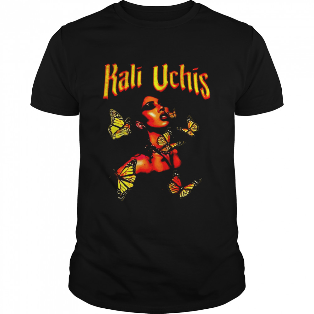 Butterflies Dark Design Retro Kali Uchis shirt