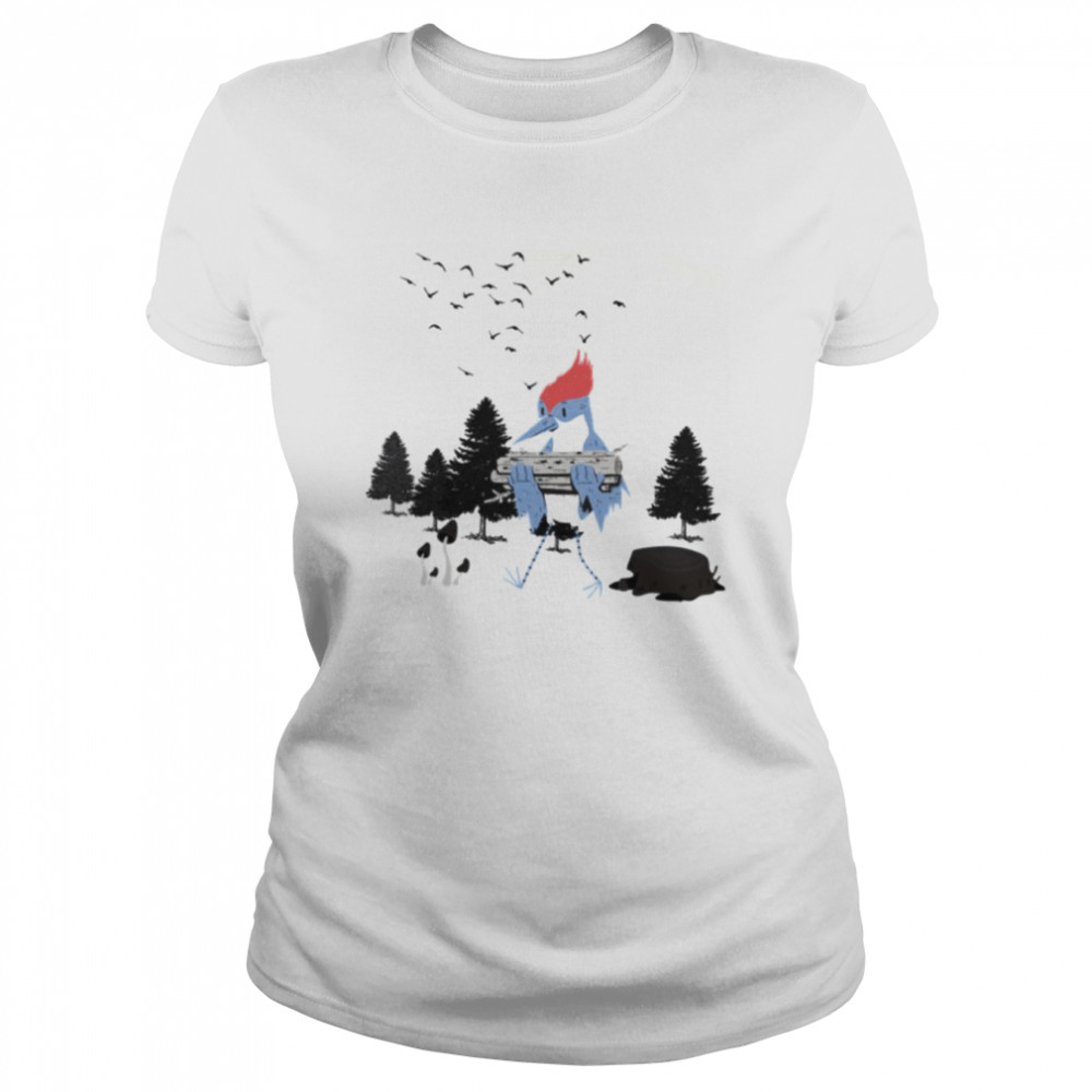 Collecting The Woods Mordecai And The Rigbys  shirt Classic Women's T-shirt