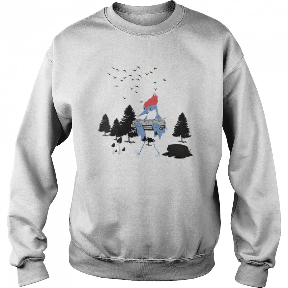 Collecting The Woods Mordecai And The Rigbys  shirt Unisex Sweatshirt