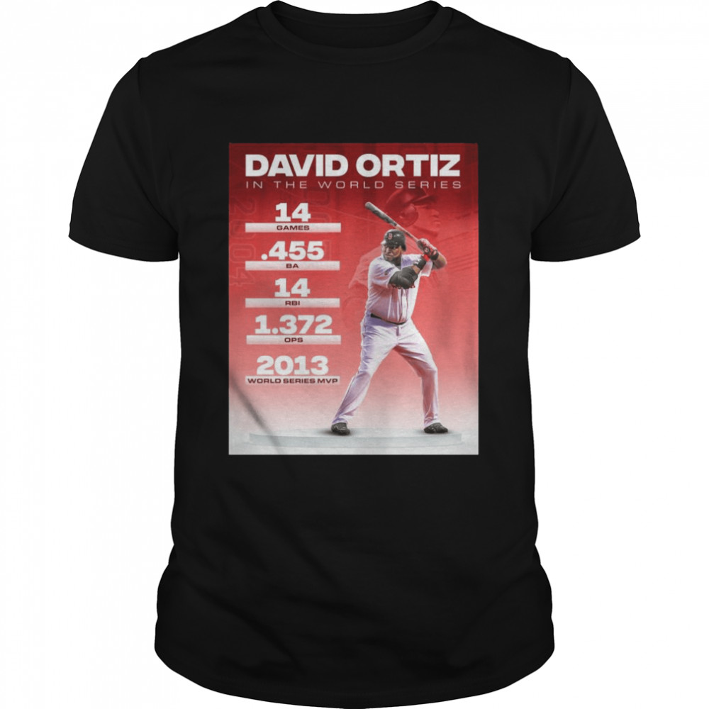 David Ortiz In The World Series 2022 shirt Classic Men's T-shirt
