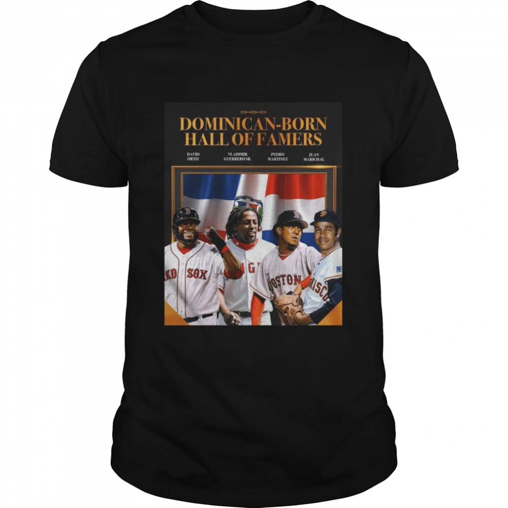 Dominican Born Hall Of Famers shirt Classic Men's T-shirt