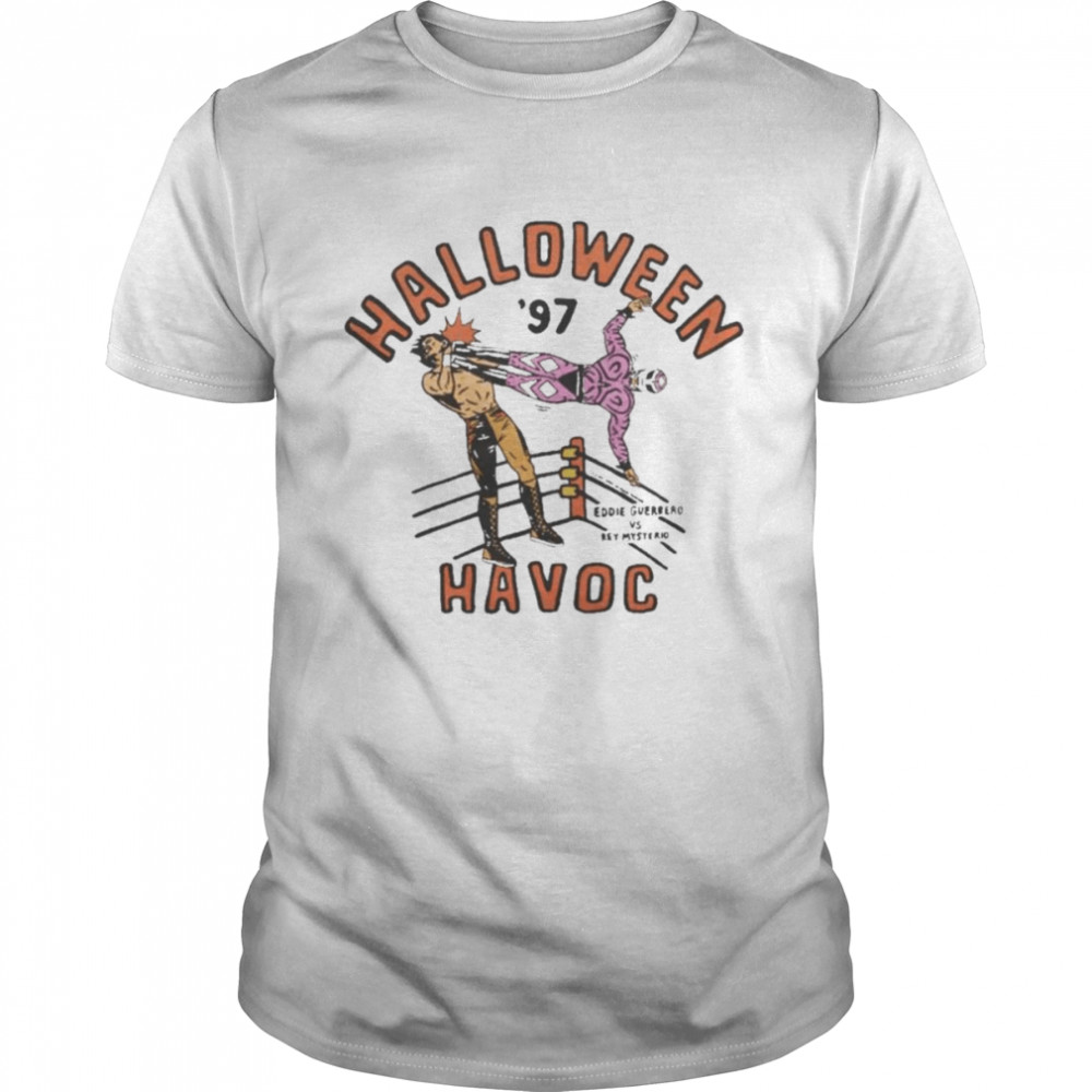 Eddue Guerrero vs Rey Mysterio Halloween Havoc shirt Classic Men's T-shirt