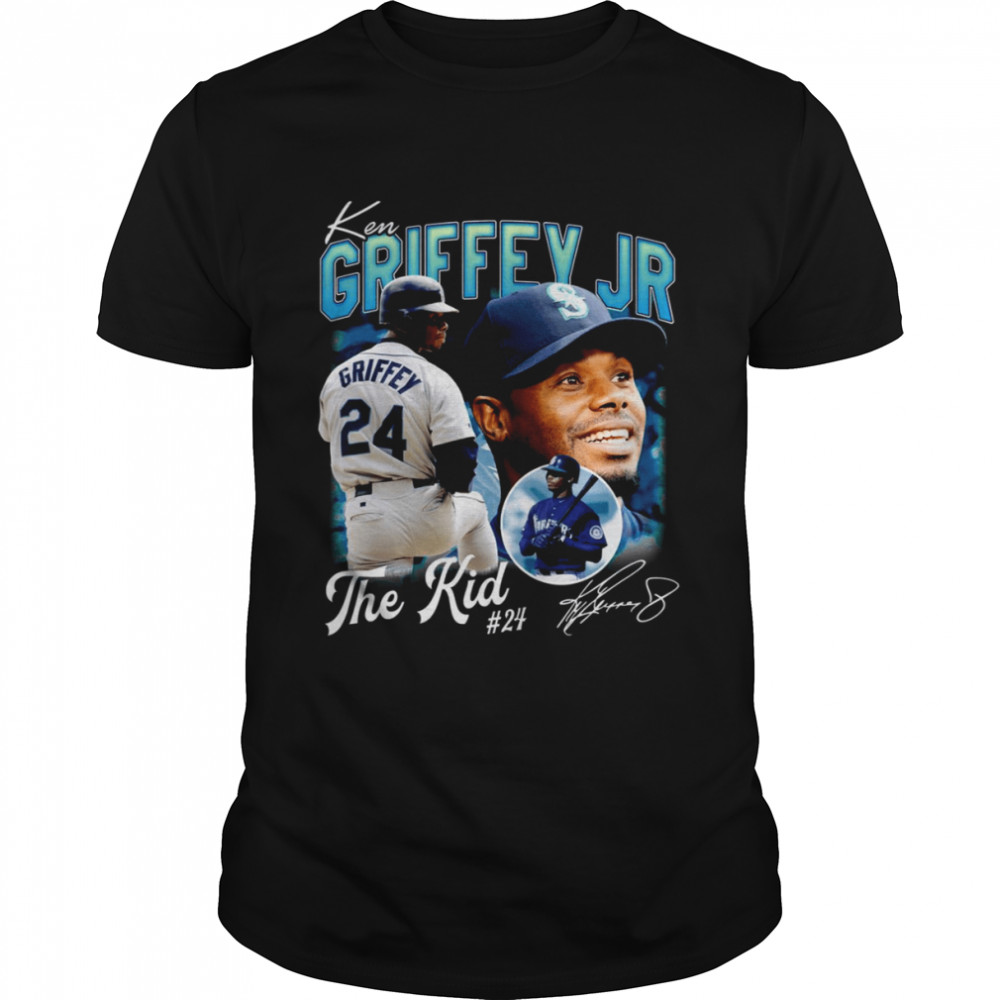 Ken Griffey Jr The Kid Baseball Vintage Signature shirt