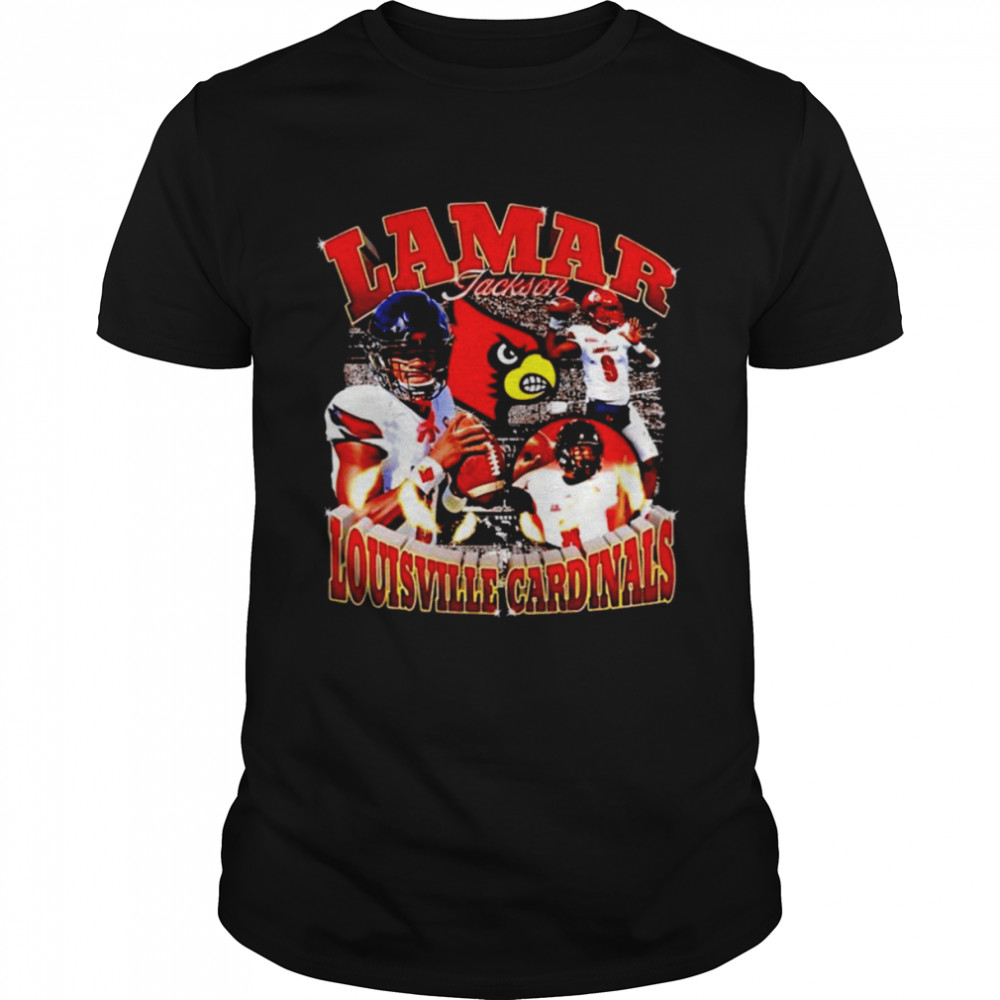 Lamar Jackson Louisville Cardinals shirt