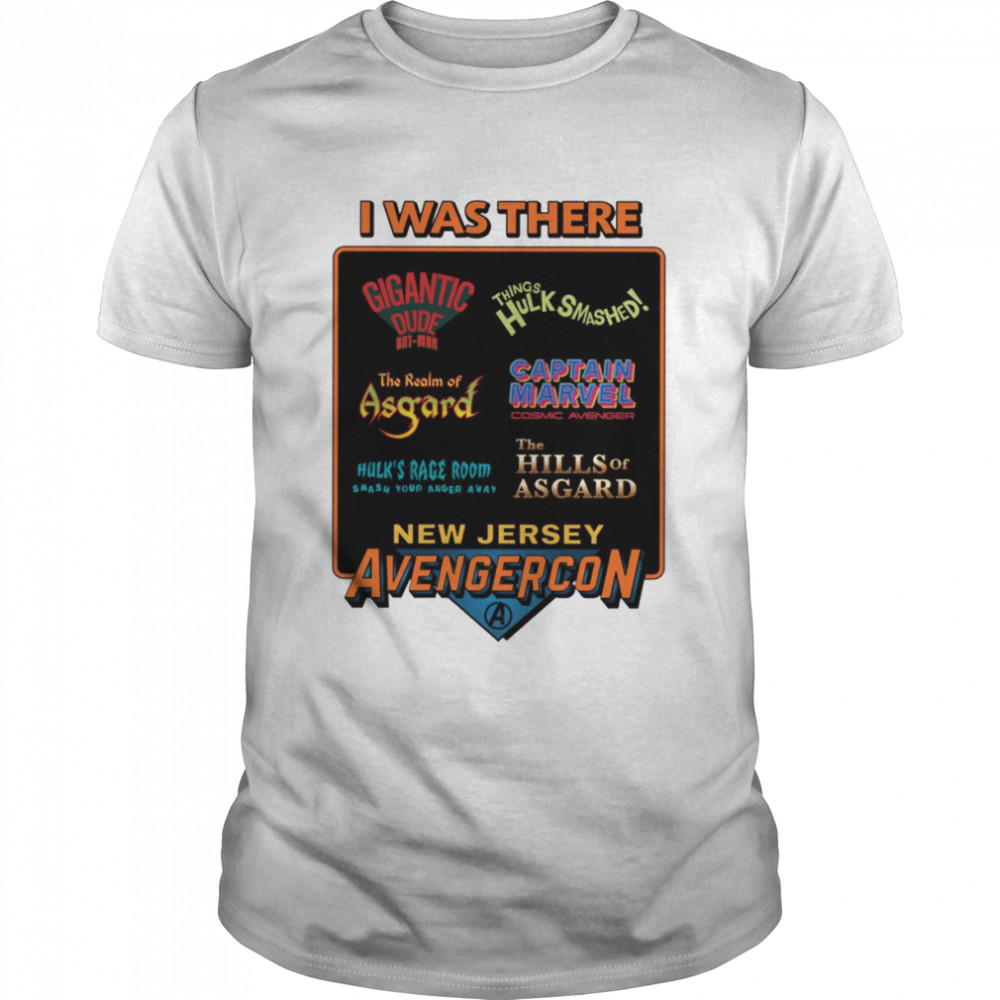 Marvel Ms. Marvel I Was There New Jersey Avengercon 2022 T-shirt