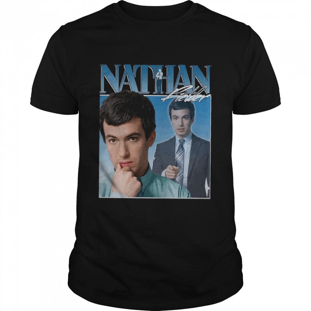 Retro Portrait 90s Nathan Fielder shirt
