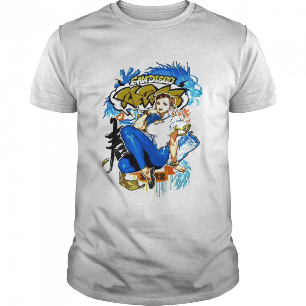 Street Fighter 6 Chun Li San Diego 2022  Classic Men's T-shirt