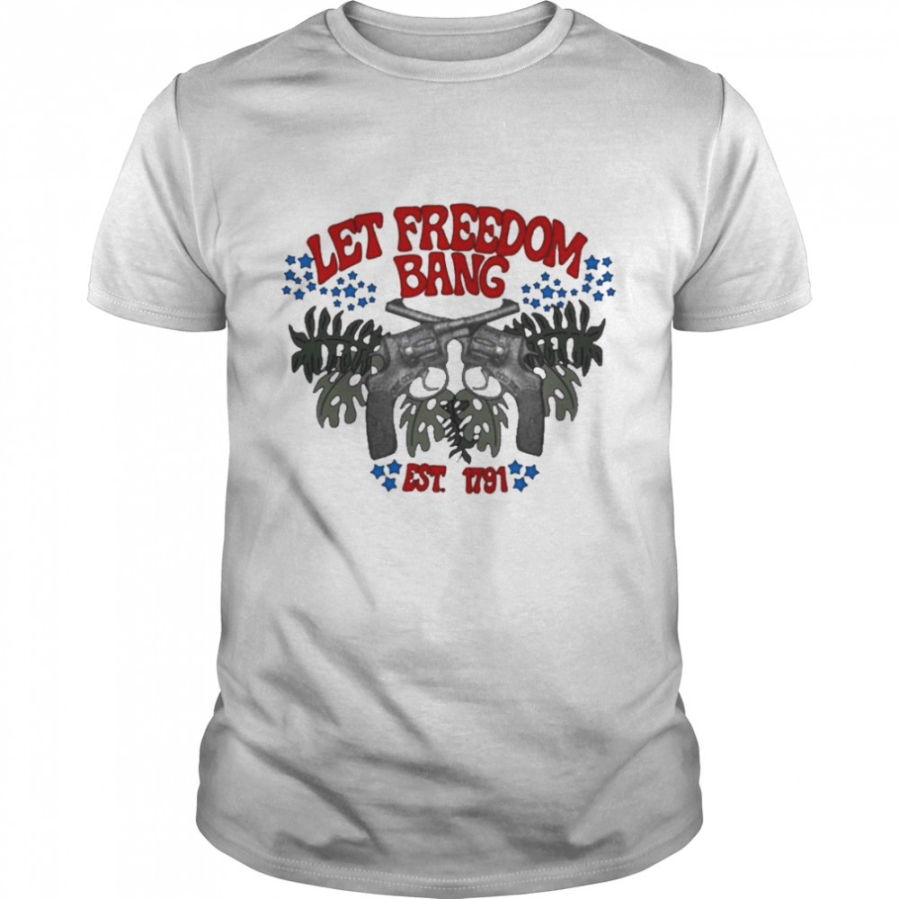 Tank Let Freedom Bang Est.1791  Classic Men's T-shirt