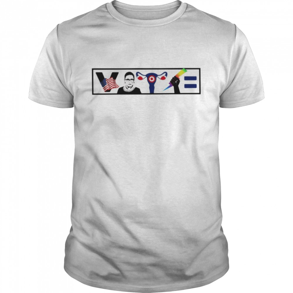 V-Symbol RBG uterus thunder = shirt Classic Men's T-shirt