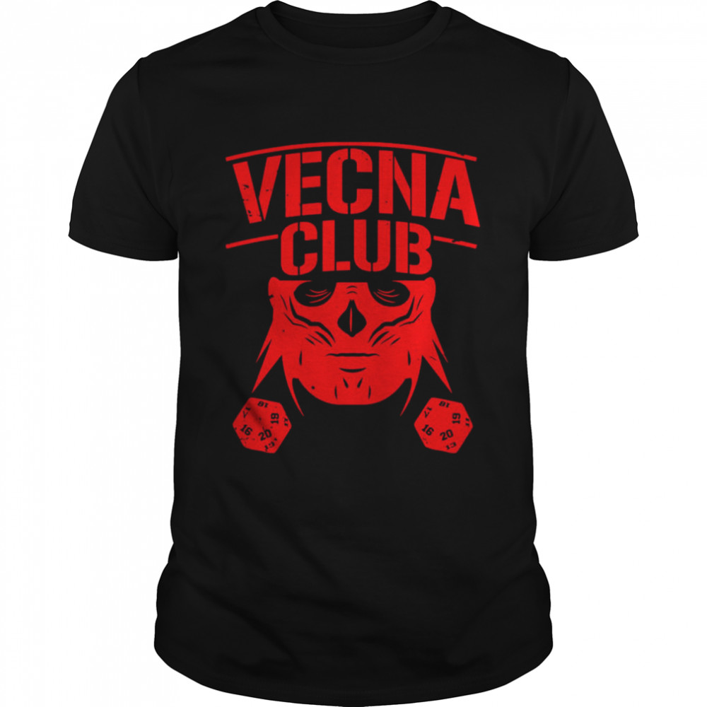 Vecna Club Stranger Thing 4 D&D shirt