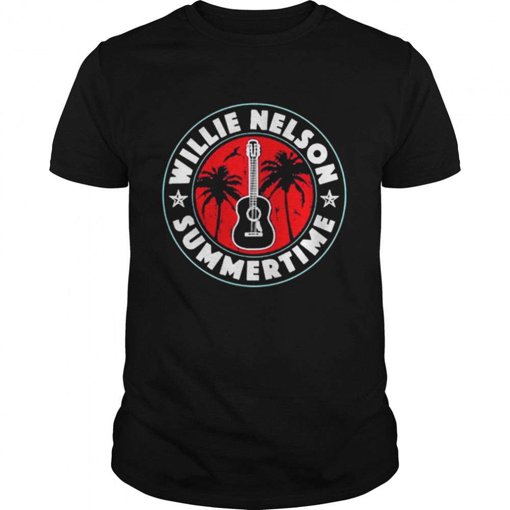 Willie Nelson Summertime  Classic Men's T-shirt