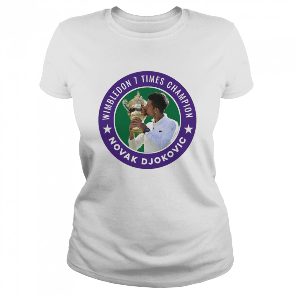 Wimbledon Champion 2022 Novak Djokovic shirt Classic Women's T-shirt