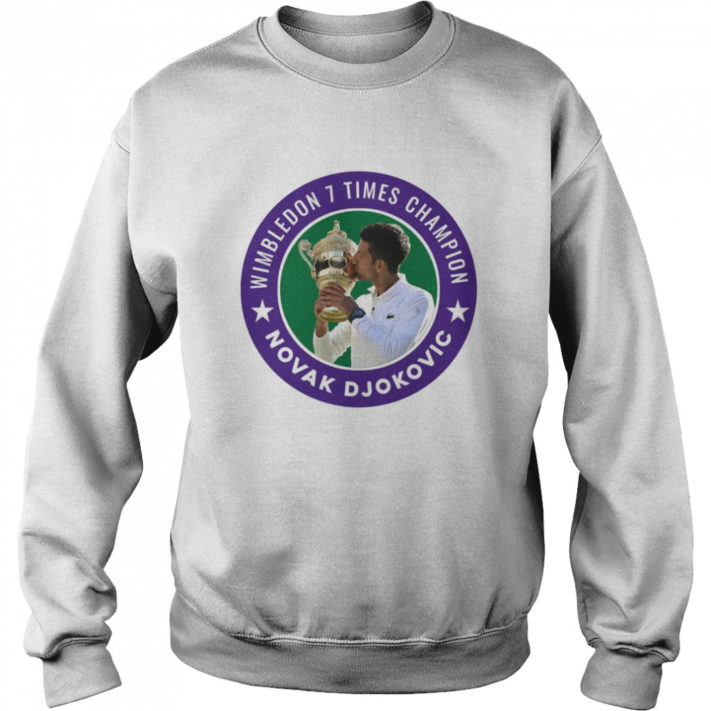 Wimbledon Champion 2022 Novak Djokovic shirt Unisex Sweatshirt