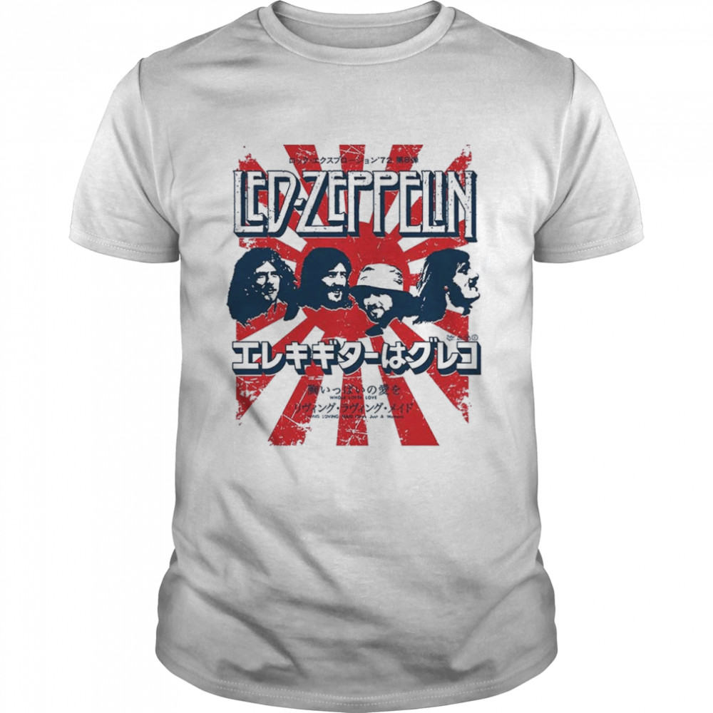 Led Zeppelin Japanese Burst T-Shirt