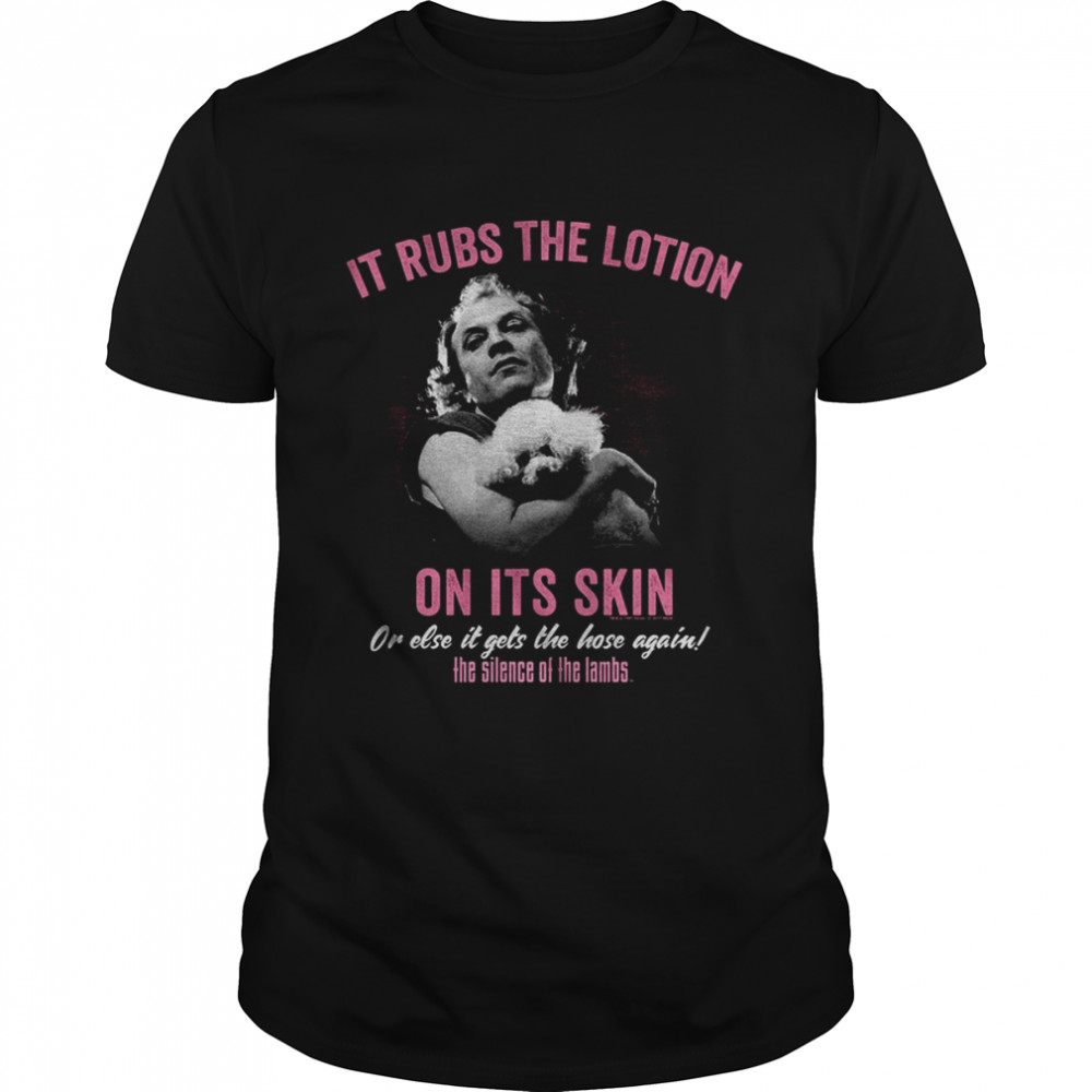 Lotion Silence Of The Lambs 80s 90s Horror shirt