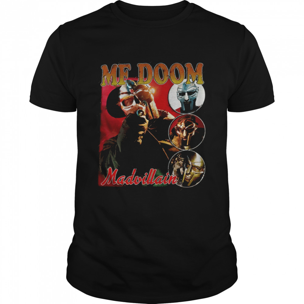 Mf Doom Madvillain Hip Hop Duo shirt Classic Men's T-shirt