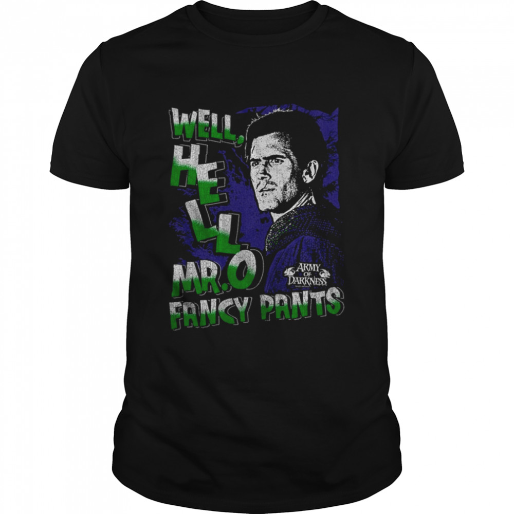 Mr Fancy Pants Army Of Darkness 80s 90s Horror shirt Classic Men's T-shirt