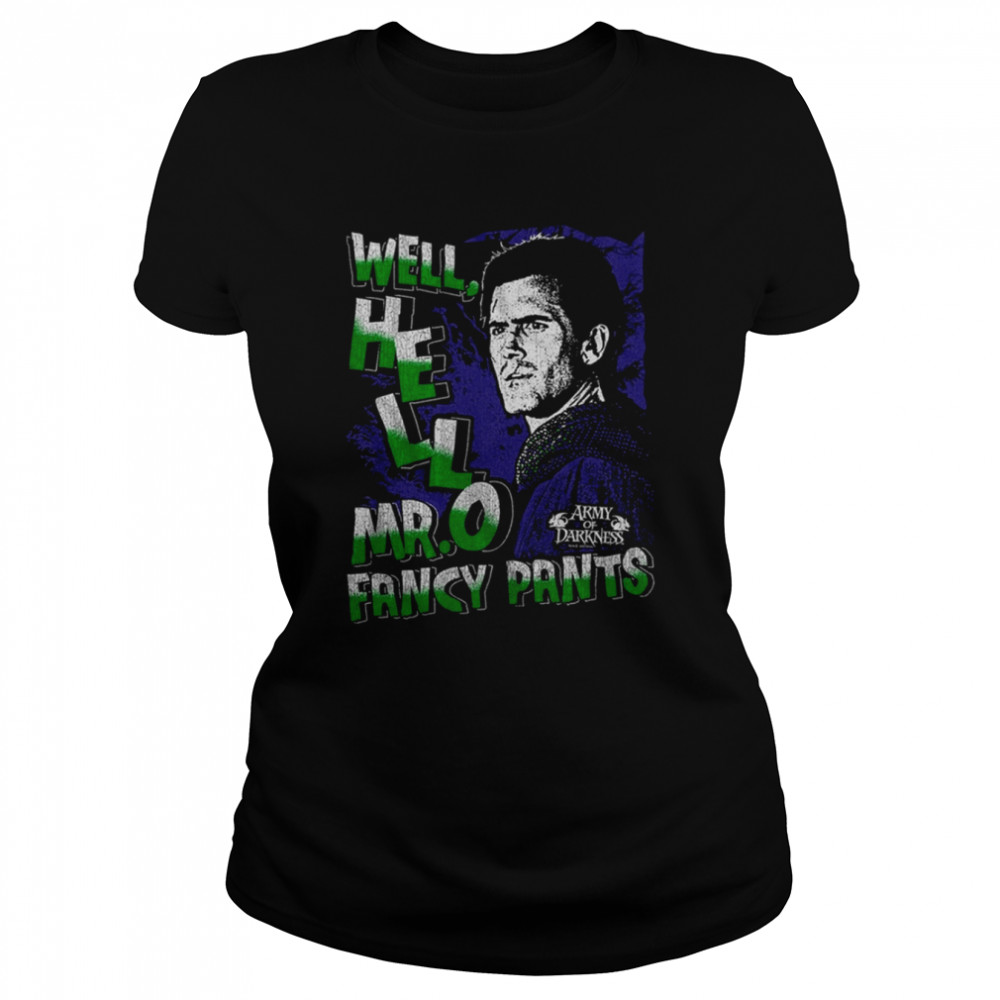 Mr Fancy Pants Army Of Darkness 80s 90s Horror shirt Classic Women's T-shirt
