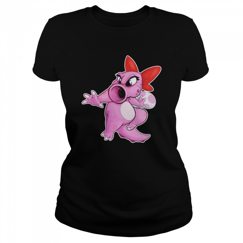 Pink Birdo Battle shirt Classic Women's T-shirt