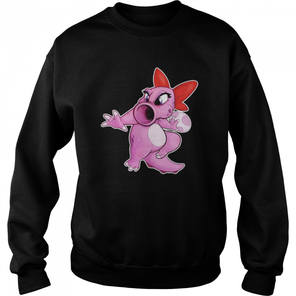 Pink Birdo Battle shirt Unisex Sweatshirt