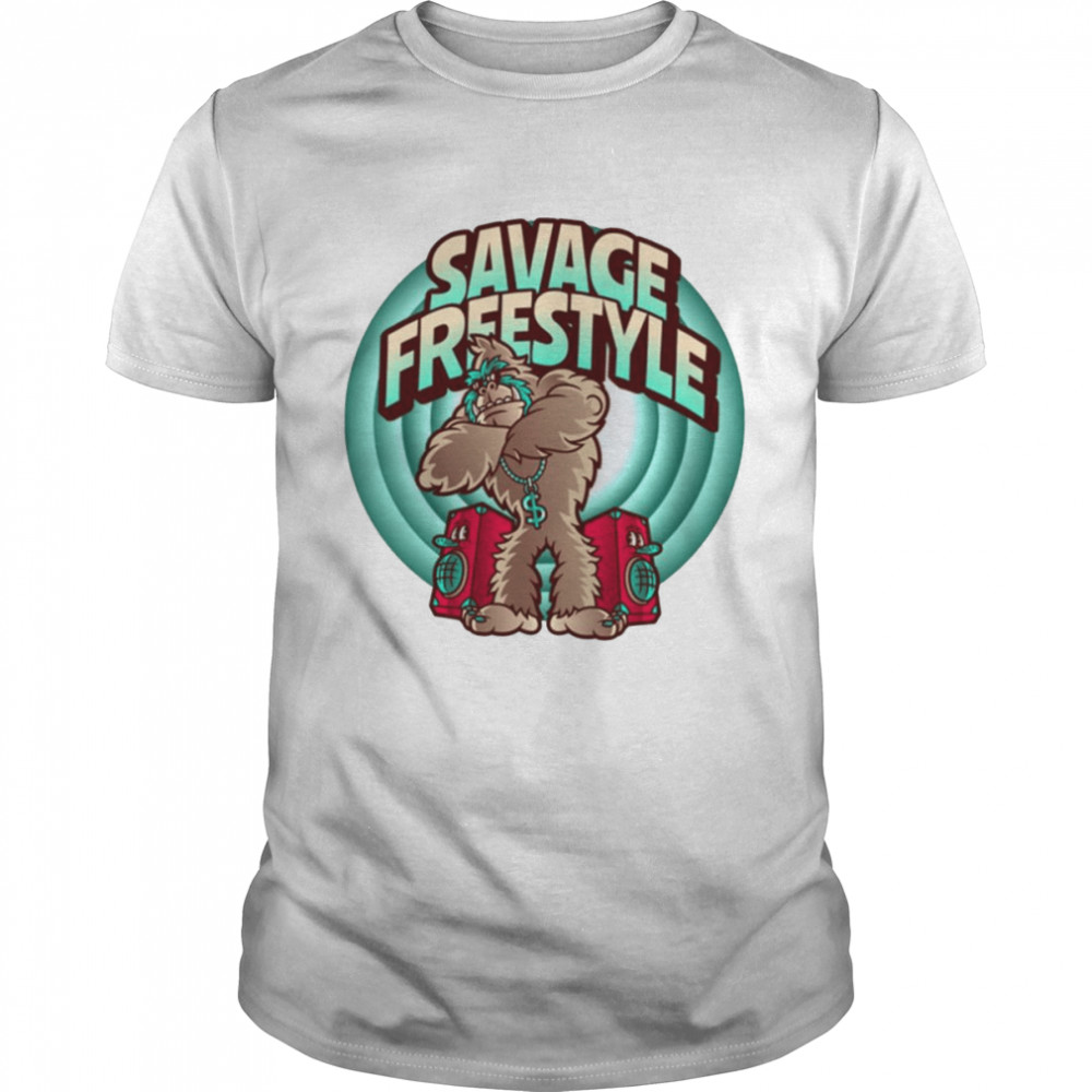 Savage Freestyle Funny Green Colour 21 Savage Rap Hip Hop shirt