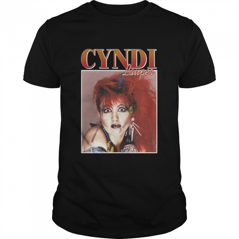 The Red Hair Girl Movie Fan Cyndi Lauper shirt Classic Men's T-shirt