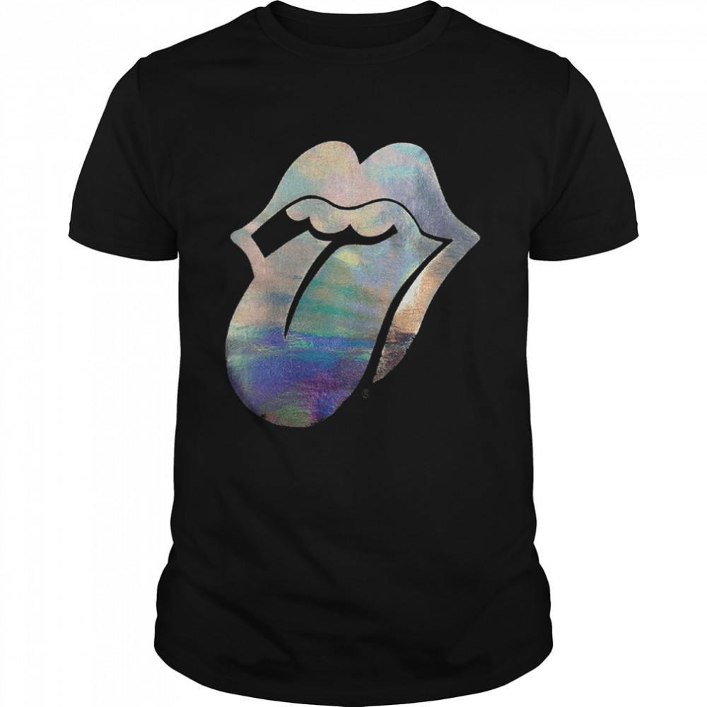 The Rolling Stones Foil Tongue Shirt