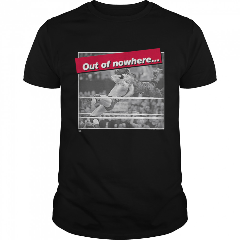 WWE RKO Out Of Nowhere Randy Orton T-shirt T-Shirt