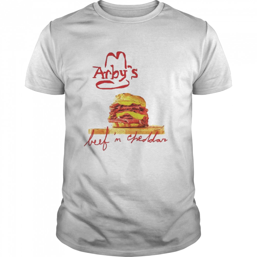 Arby’s beef cheddar shirt
