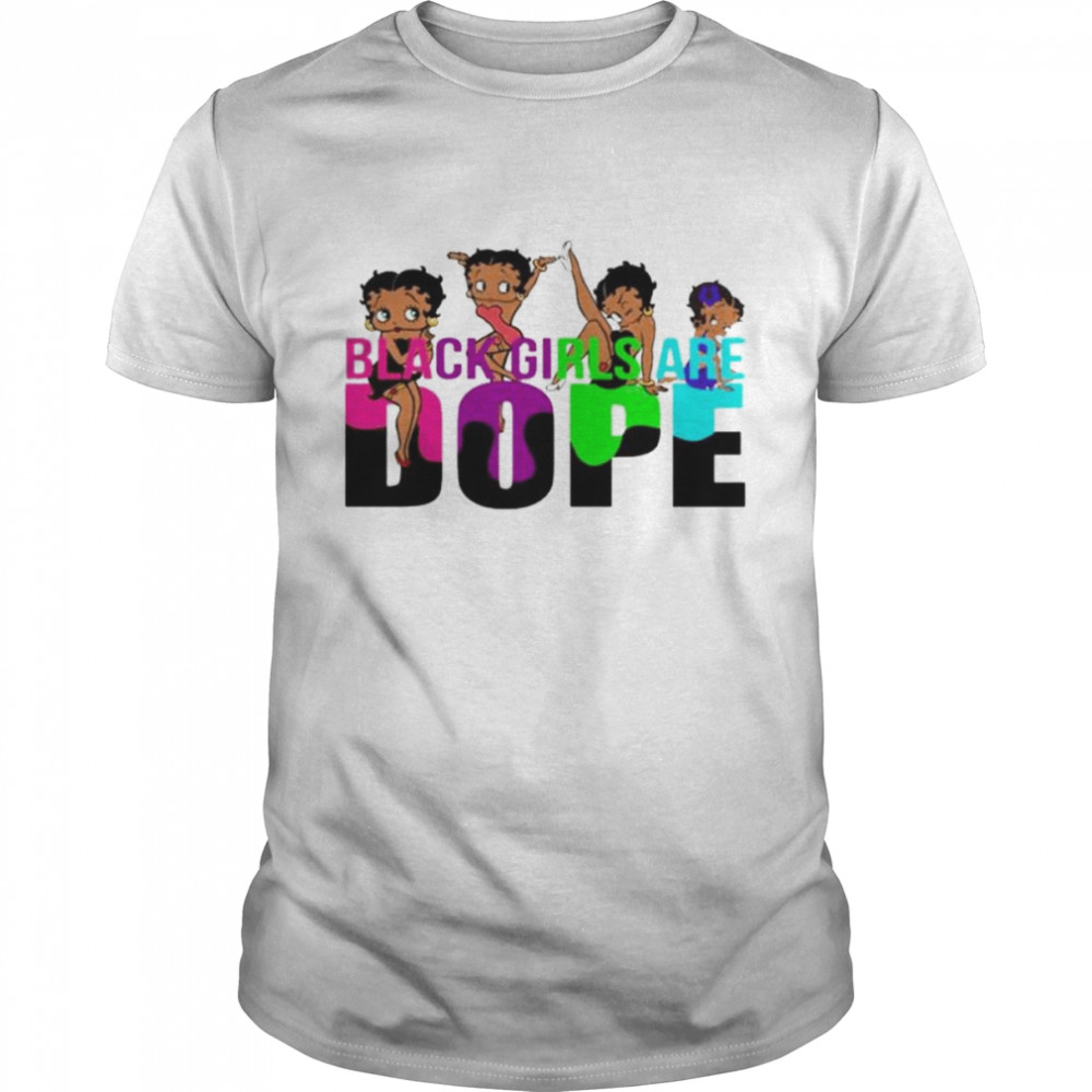 Betty black girls are dope shirt Classic Men's T-shirt